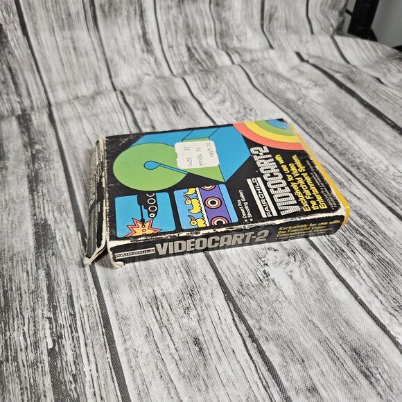 VTG Fairchild Channel F Videocart 2 Desert Fox Shooting Gallery Game Working - Picture 6 of 8